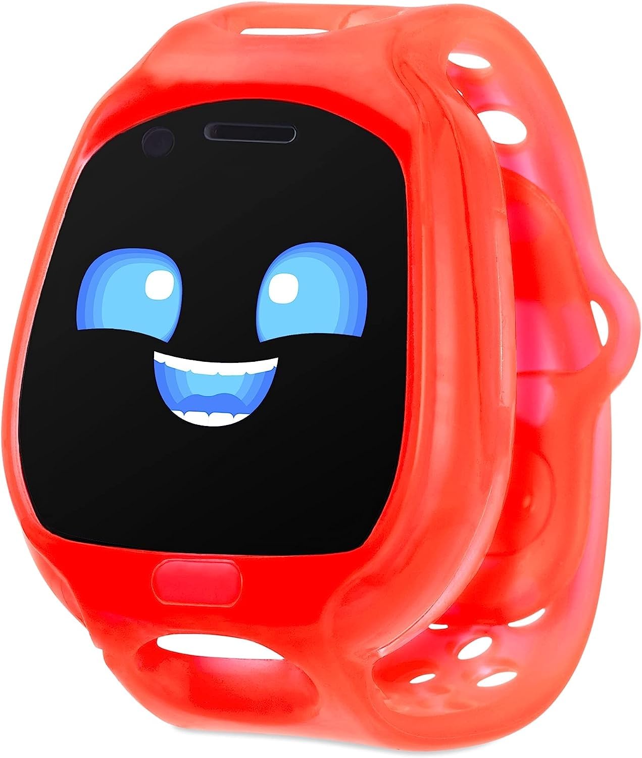 Little Tikes Tobi Robot orologio bambini rosso con fotocamera e giochi