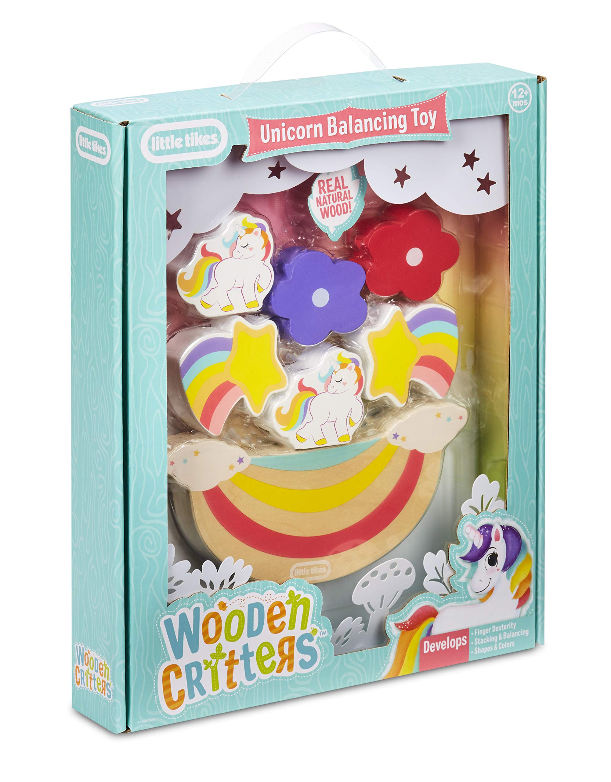 Little Tikes Preschool Wooden Critters Gioco Equilibrio Unicorno