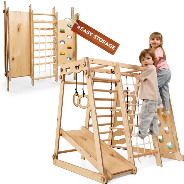 Goodevas Palestrina arrampicata bambini Mini Area giochi legno