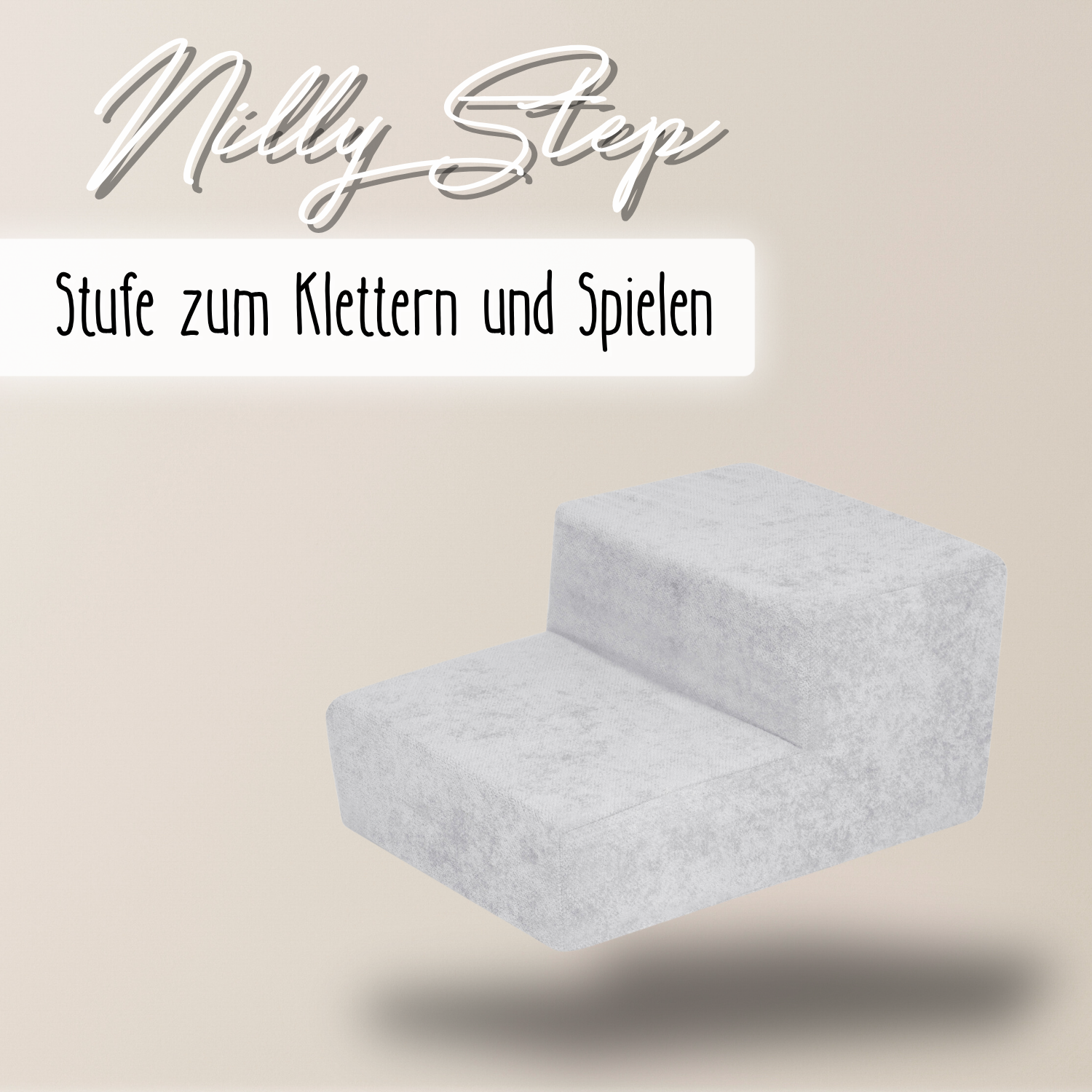 Lionherz Nilly Step scala morbida 60x45x30 grigio argento