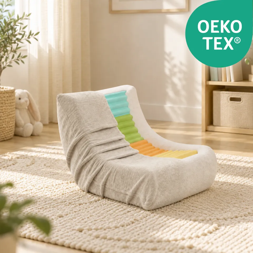LIONHERZ Nilly Mooni Poltrona Bambini Beige Sabbia Memory
