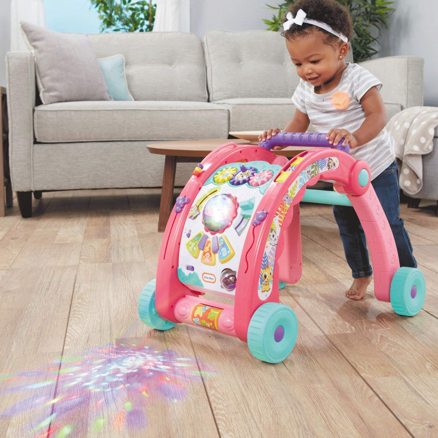 Little Tikes Activity Walker 3-in-1 girello rosa 70 suoni
