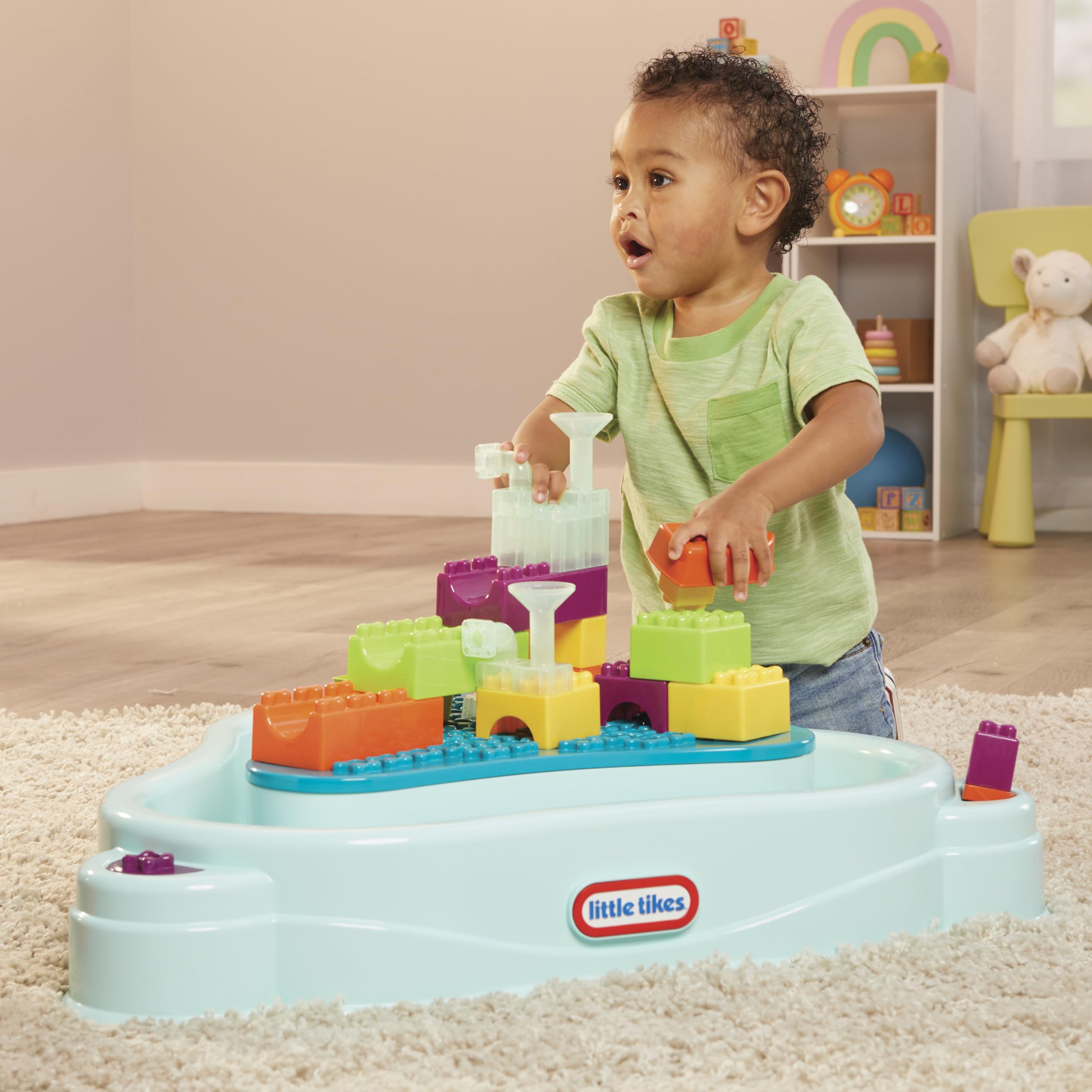 Little Tikes Build & Splash tavolo acqua 25 accessori 1-6 anni