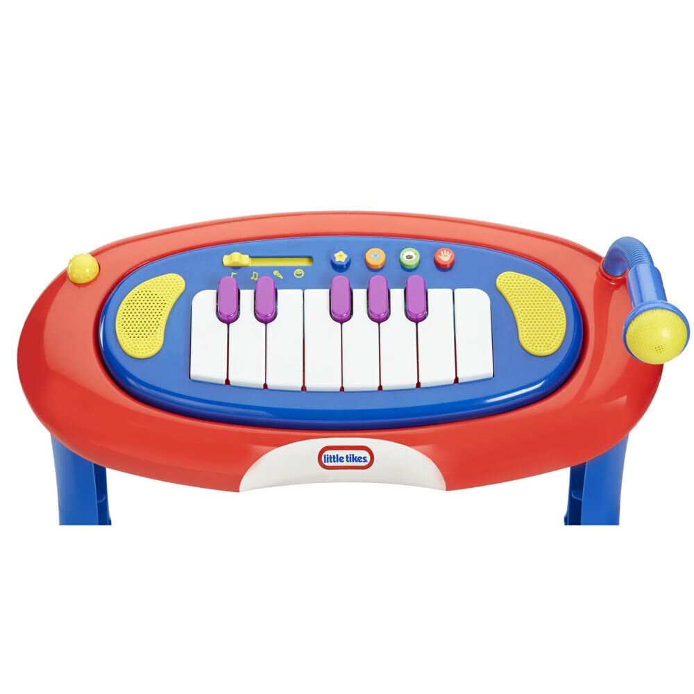 Little Tikes Sing-A-Long pianoforte 13 tasti con microfono