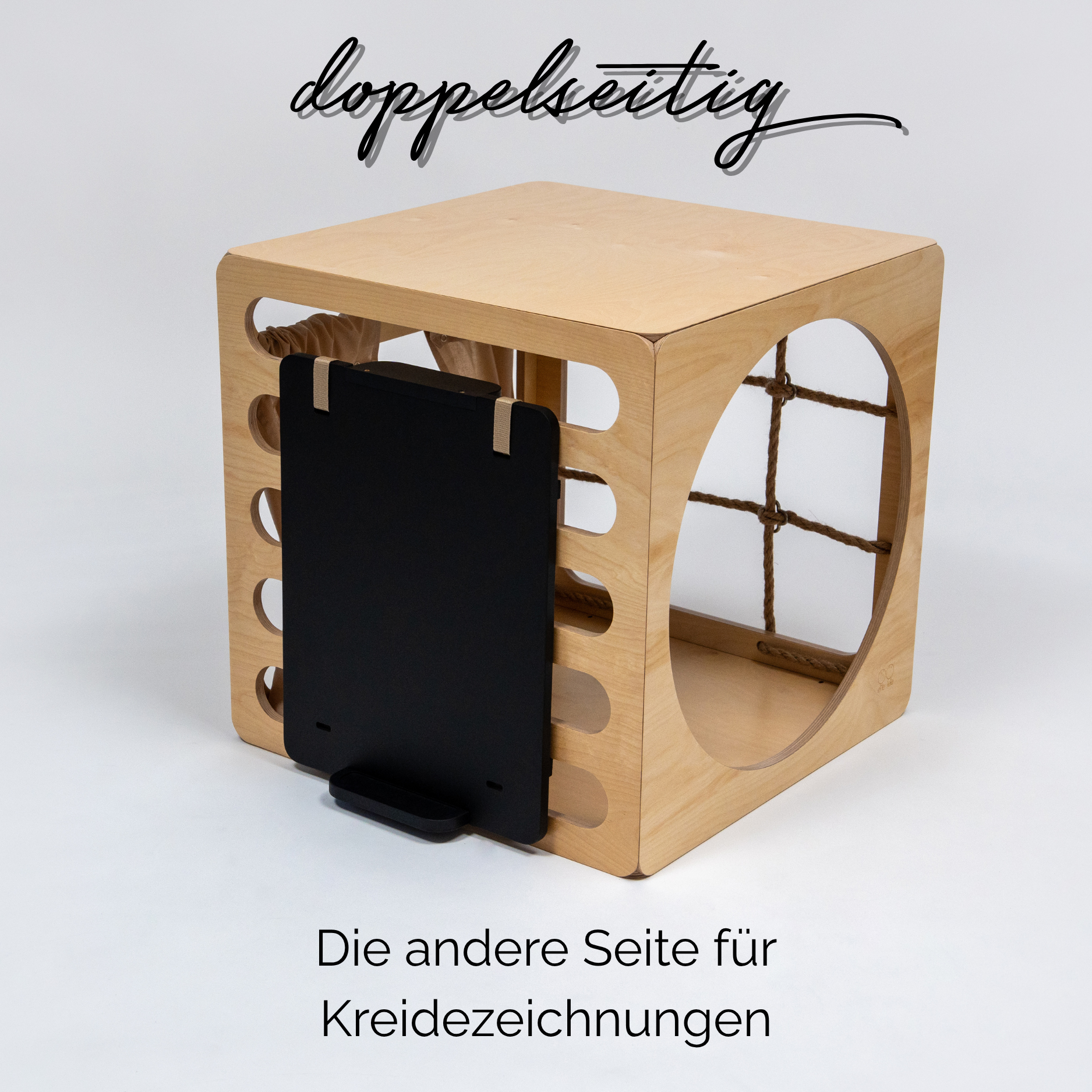 Lionherz Maltafel lavagna bambini bifacciale accessorio torre legno