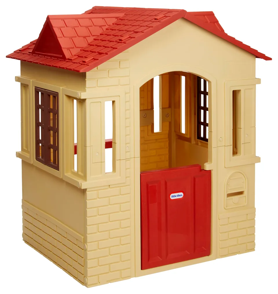 Little Tikes Cape Cottage casetta bambini beige con porte e finestre