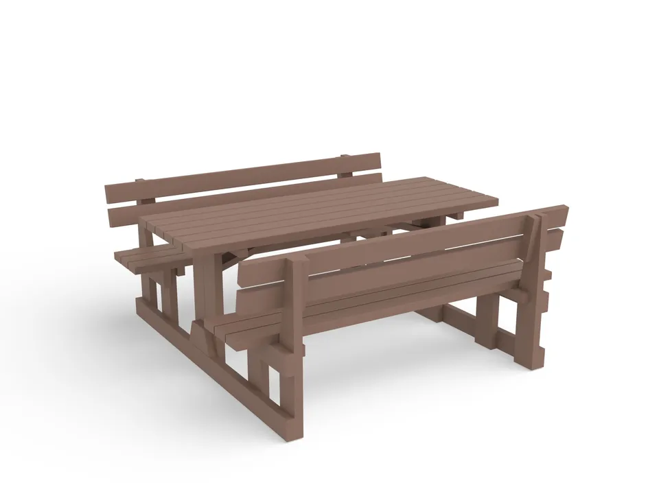 Pozza 1865 Fantasy Firenze Recyclable tavolo pic-nic