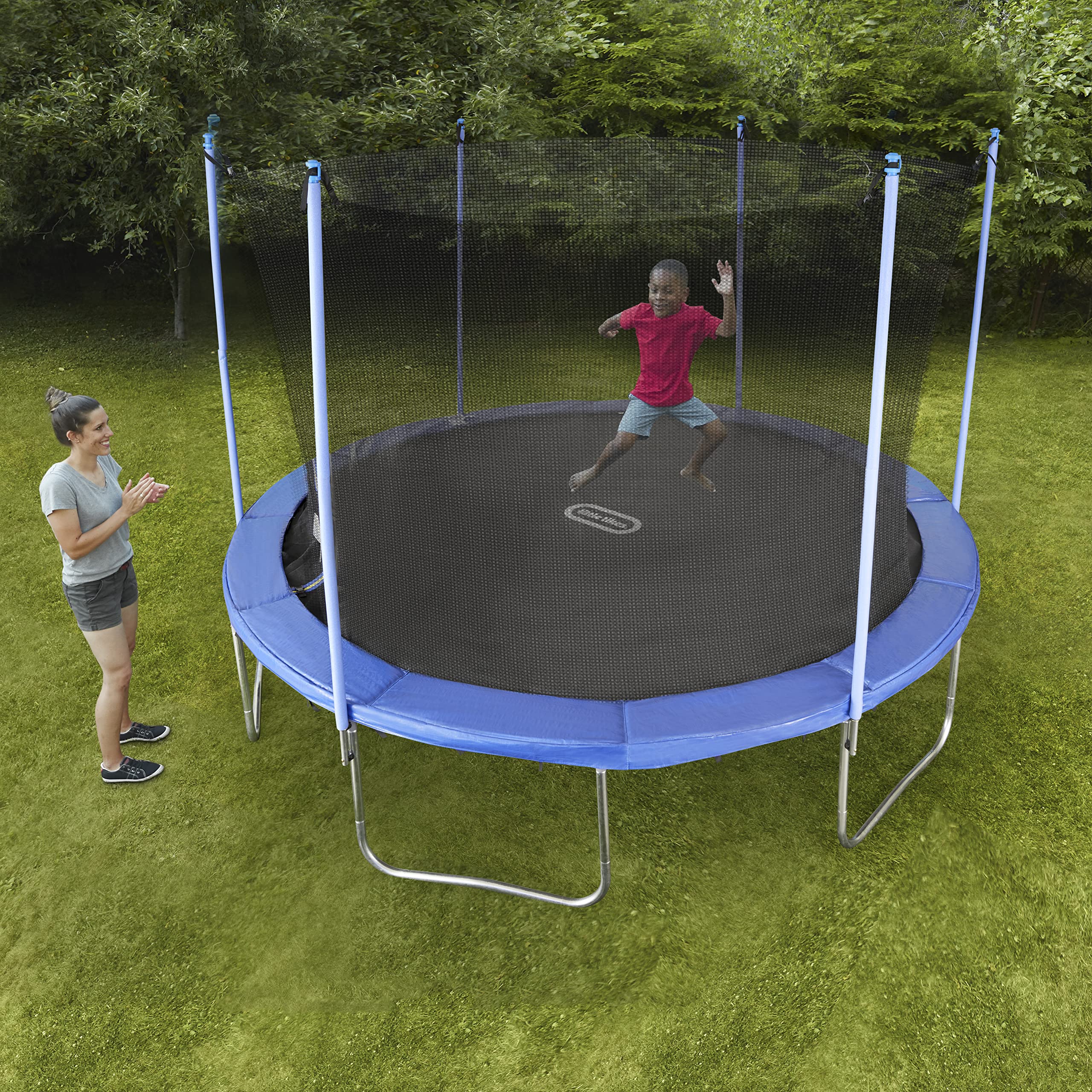 Little Tikes Active Play Mega Trampolino 12 Piedi da Esterno