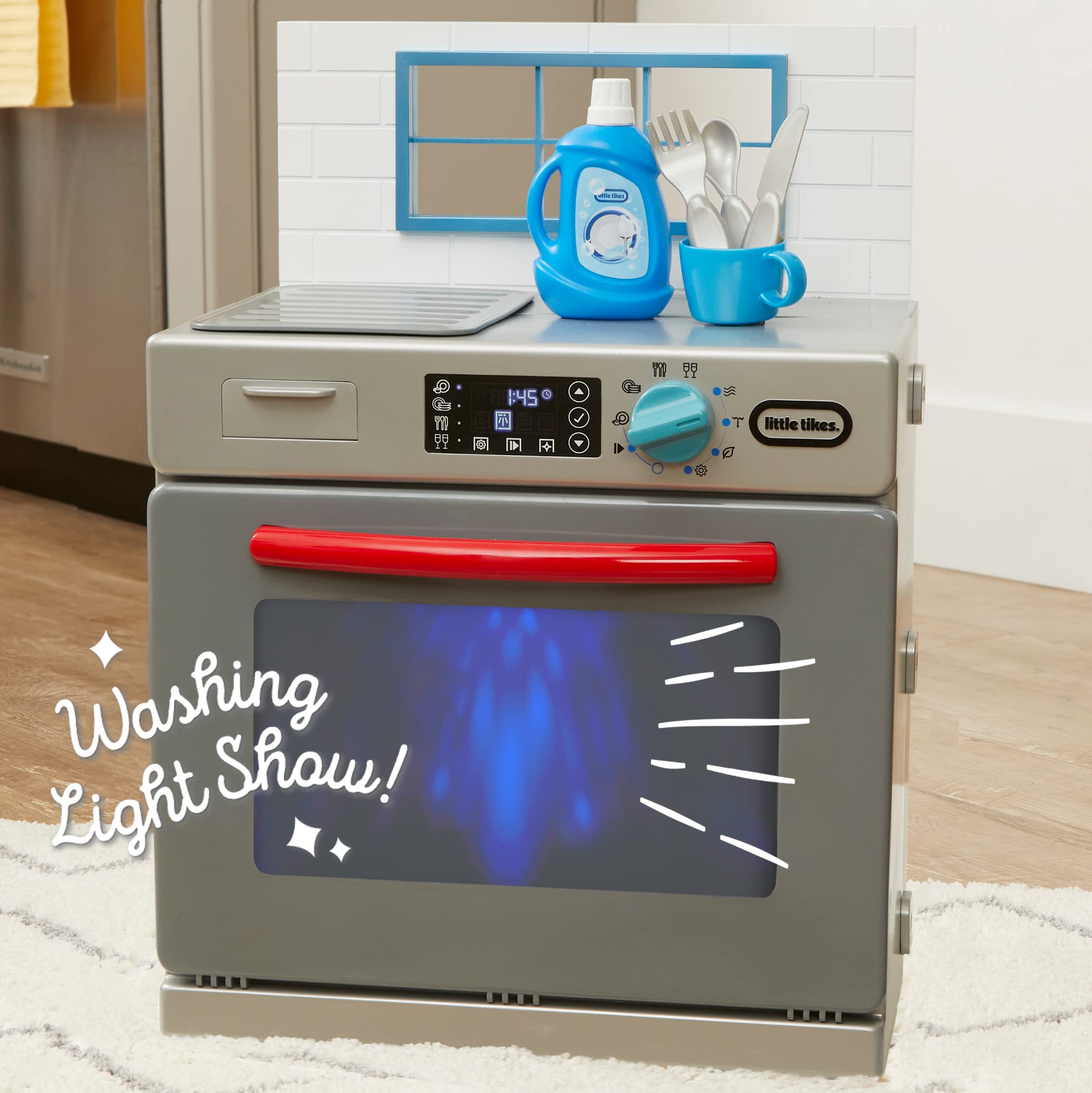 Little Tikes First Dishwasher lavastoviglie giocattolo imitazione