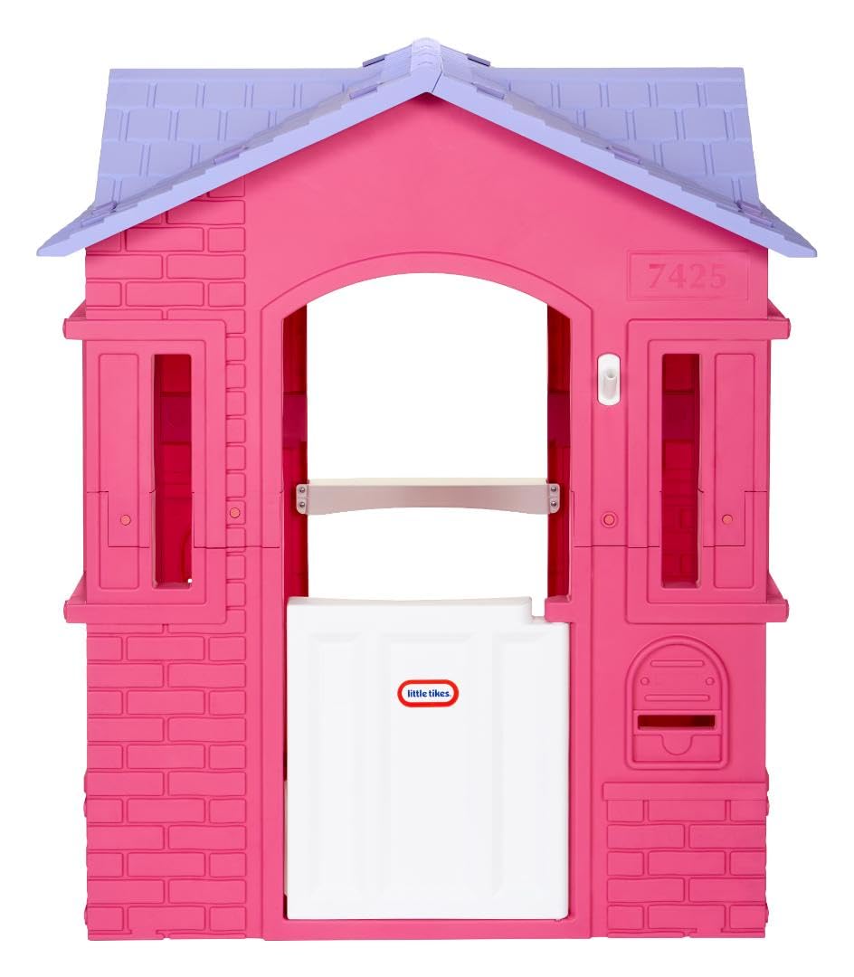 Little Tikes Cape Cottage Princess casetta bambini rosa porte finestre