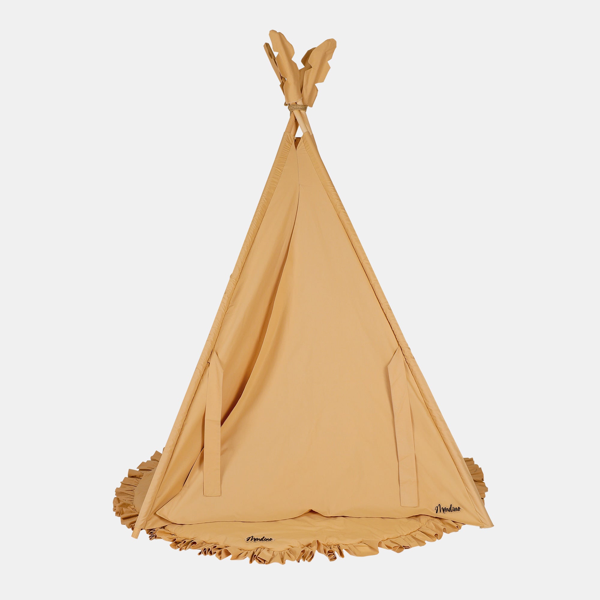 Mondino Basic Teepee Tenda Indiana Bambini Rosa Cipria Large 120x120x160