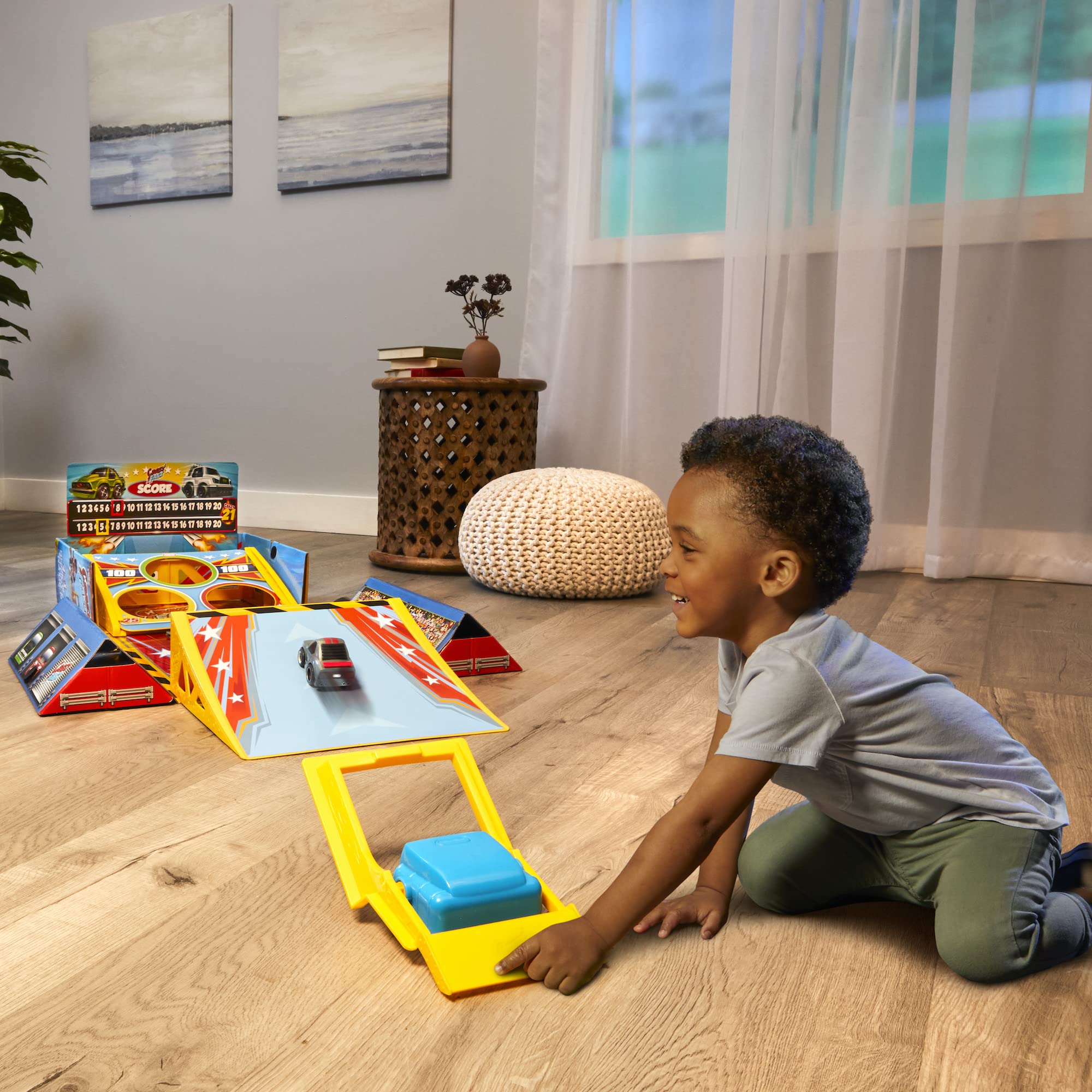 Little Tikes Crazy Fast Playset 4-in-1 con Auto