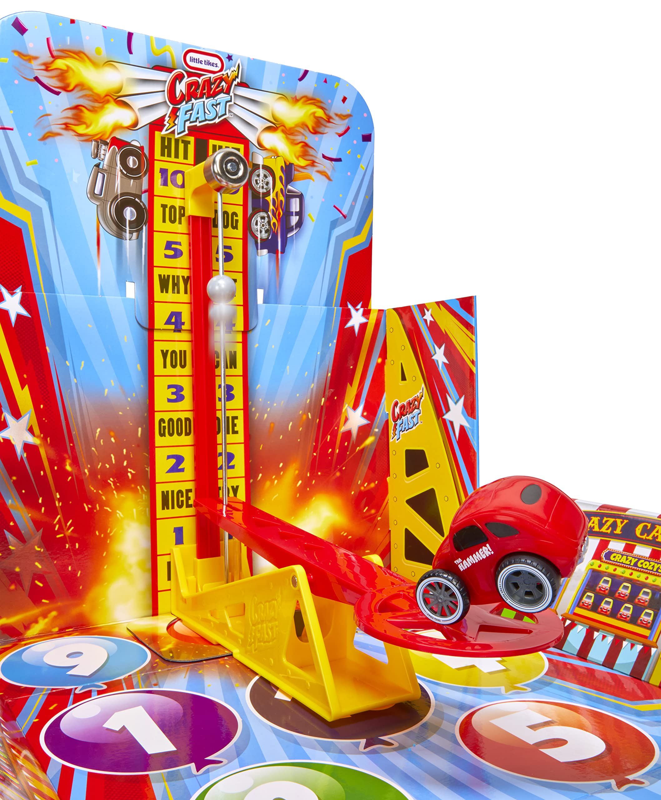 Little Tikes Preschool Flip & Fly Carnival Pista Macchinine 3+