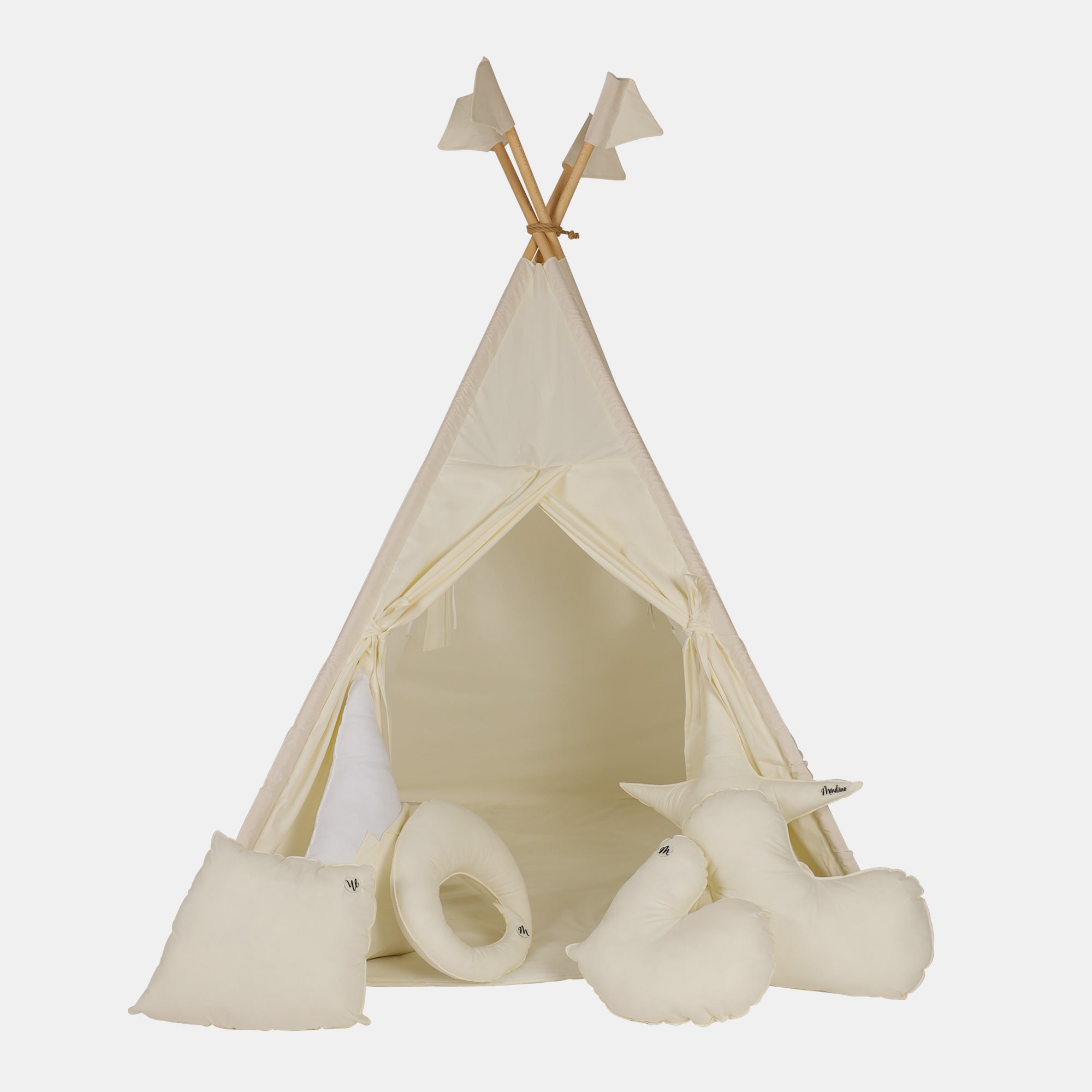 Mondino Southern teepee bambini crema Large 120x120x160