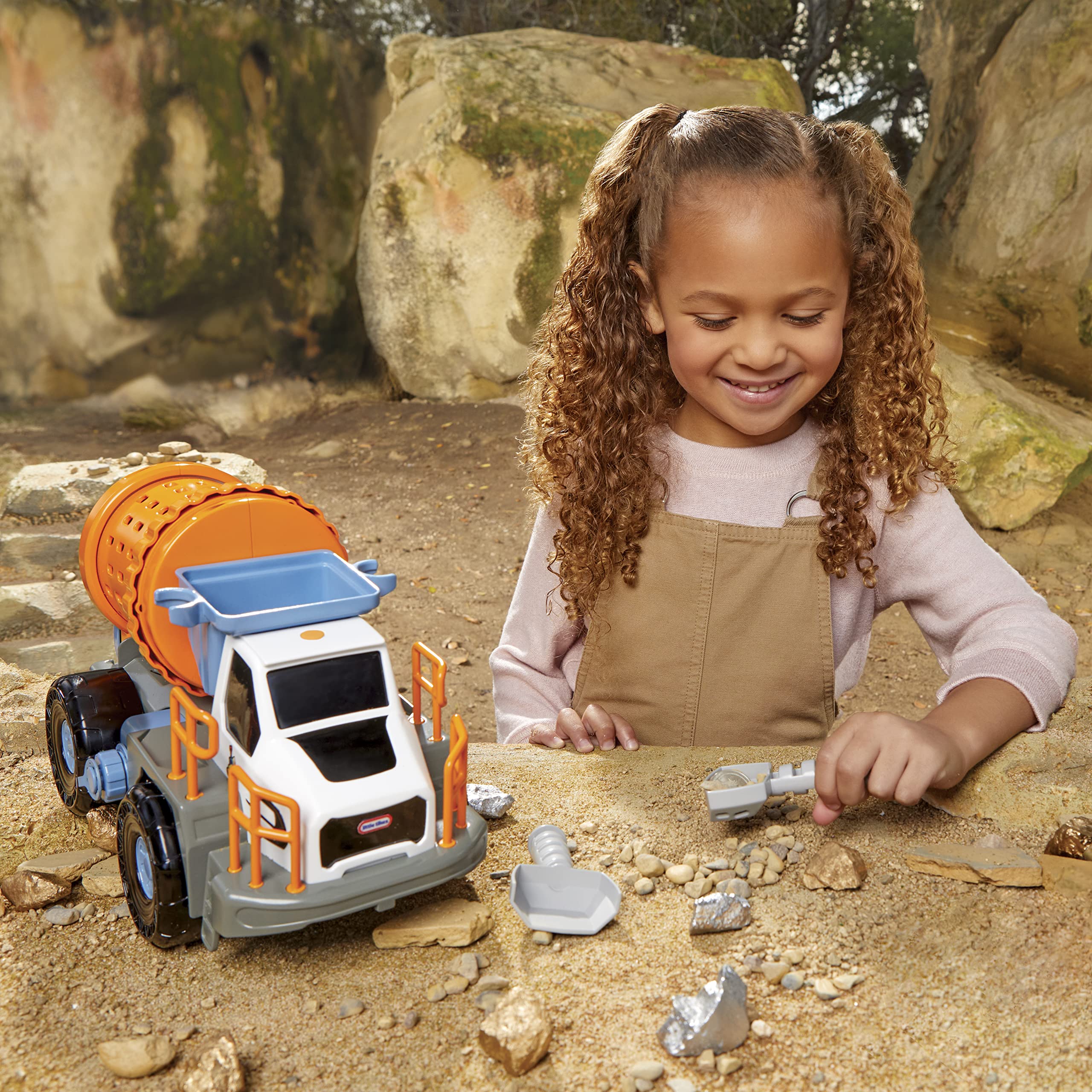 Little Tikes Big Adventures Mining Truck camion metal detector STEM