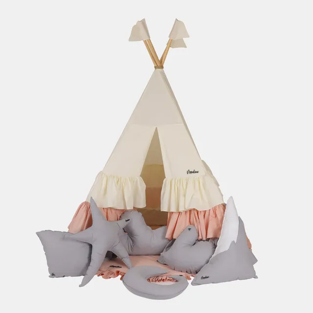 Mondino Pacific Tenda Teepee Rosa Cipria Large 120x120x160