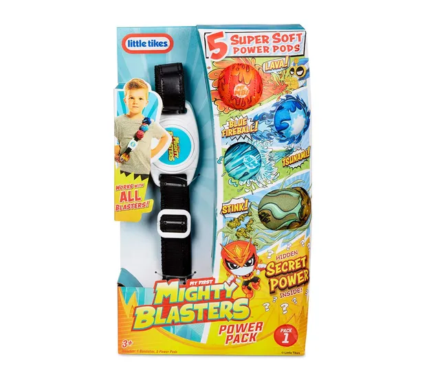 Little Tikes Mighty Blasters Power Pack Ricarica 5 Pod Morbidi