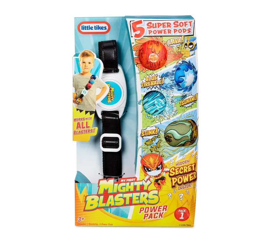 Little Tikes Mighty Blasters Power Pack Ricarica 5 Pod Morbidi