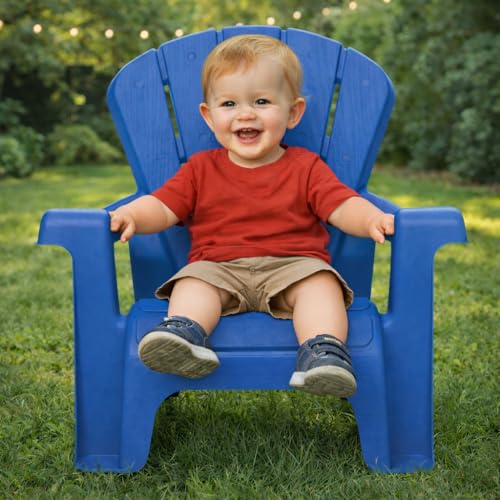 Little Tikes Furniture sedie giardino blu 2 pezzi