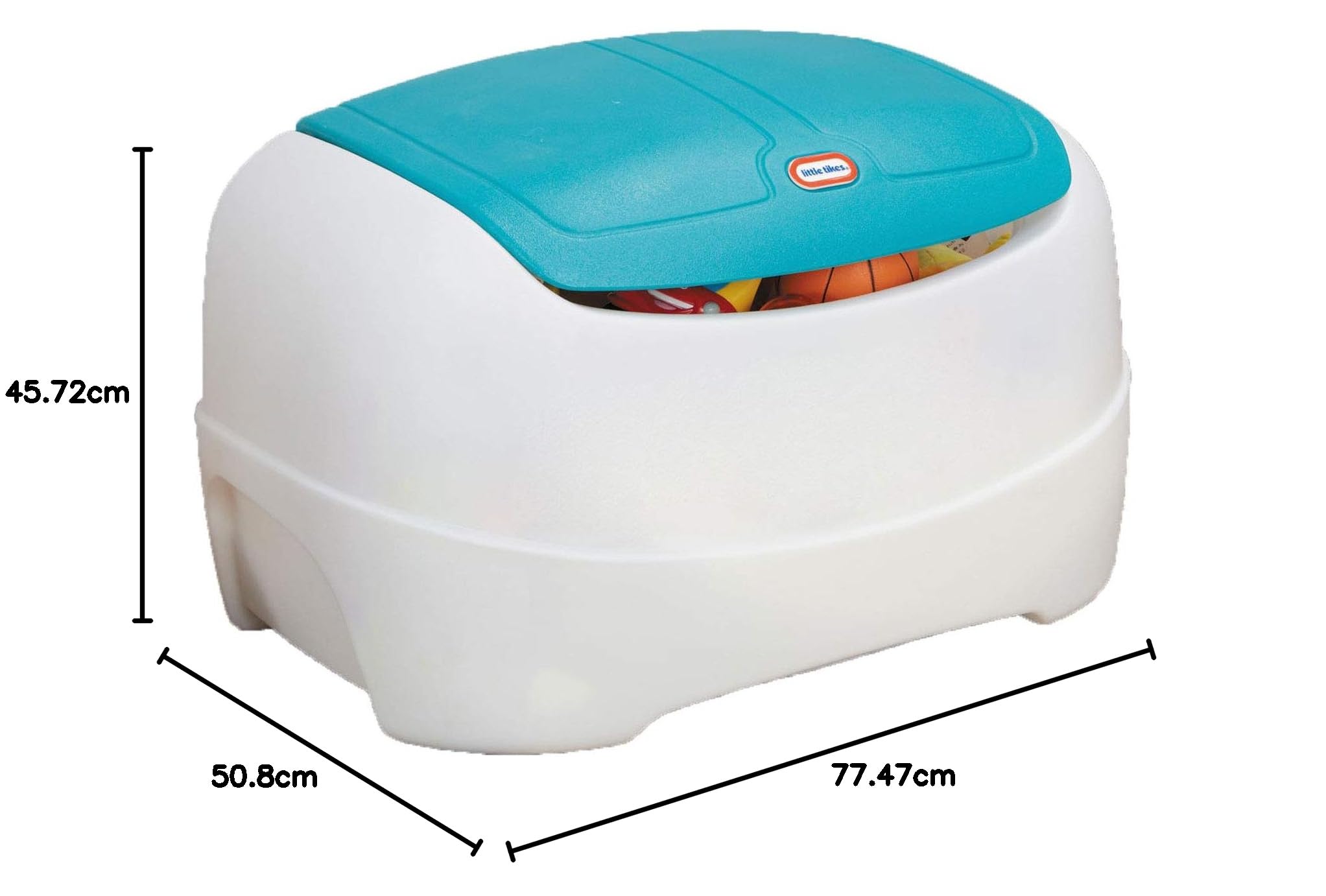 Little Tikes Play 'N Store 644306M Cassapanca Giocattoli