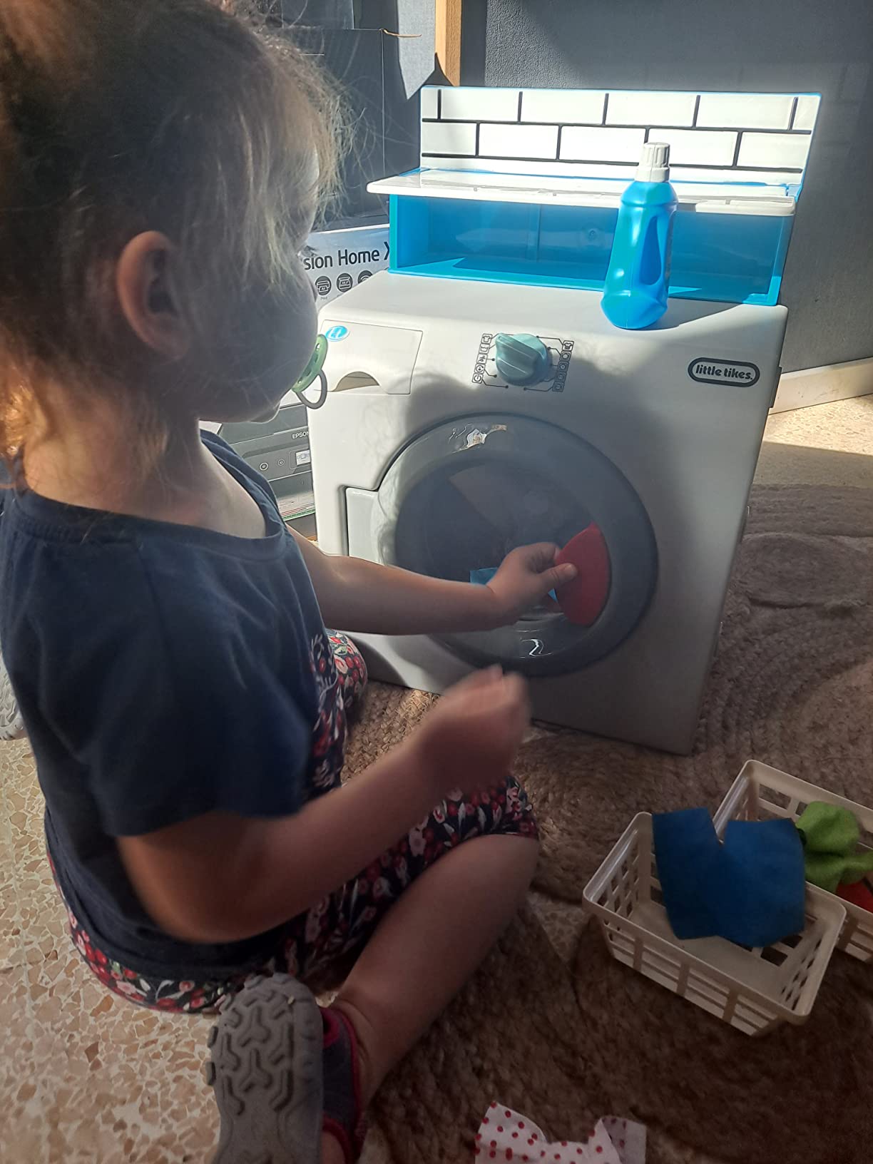 Little Tikes First Washer-Dryer lavatrice giocattolo con suoni