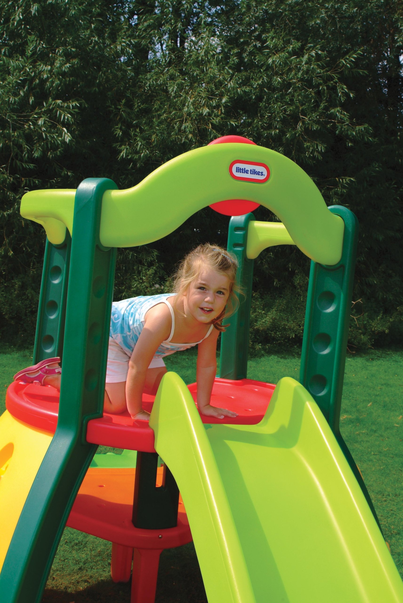 Little Tikes Double Decker Scivolo Doppio Giardino 3 Anni+