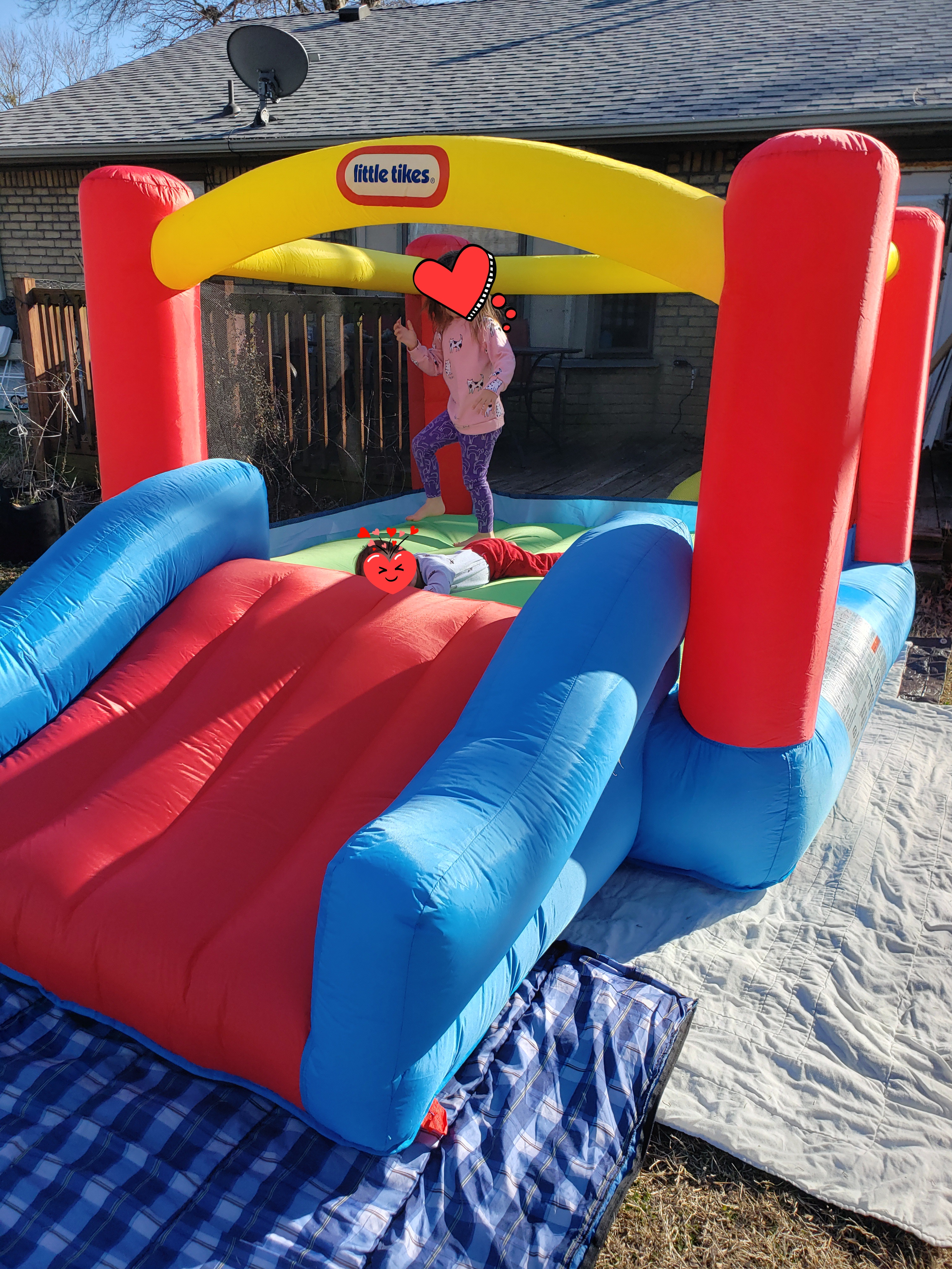 Little Tikes Active Play Junior Jump N Slide Scivolo 315 cm