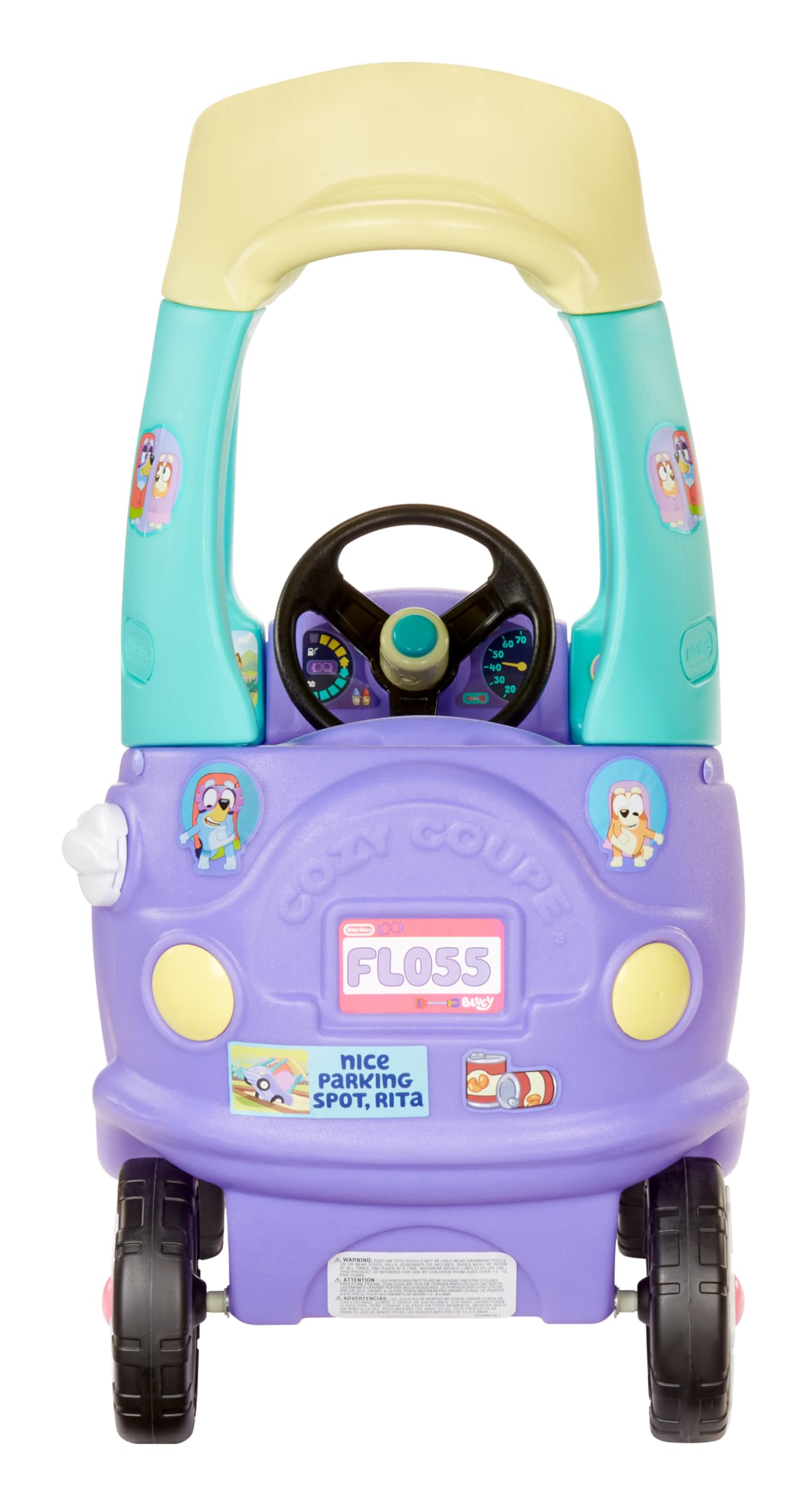 Little Tikes Bluey Grannies Car macchinina cavalcabile con suoni