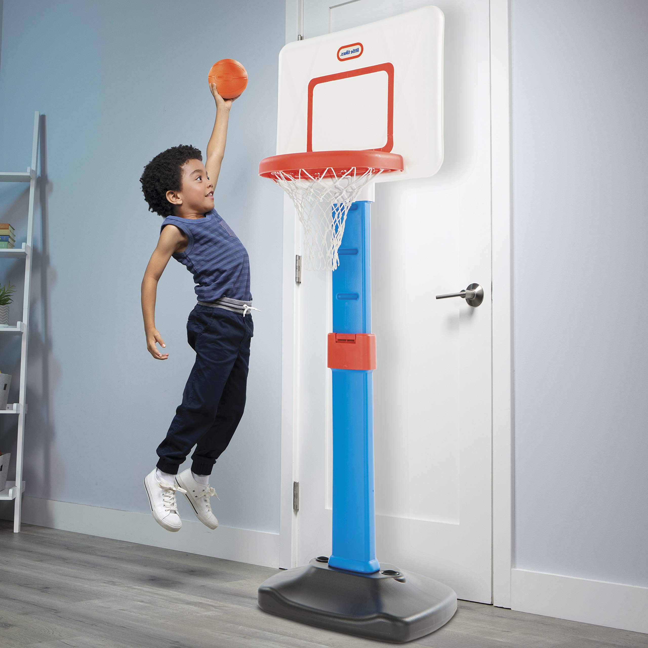 Little Tikes TotSports canestro basket regolabile con palla