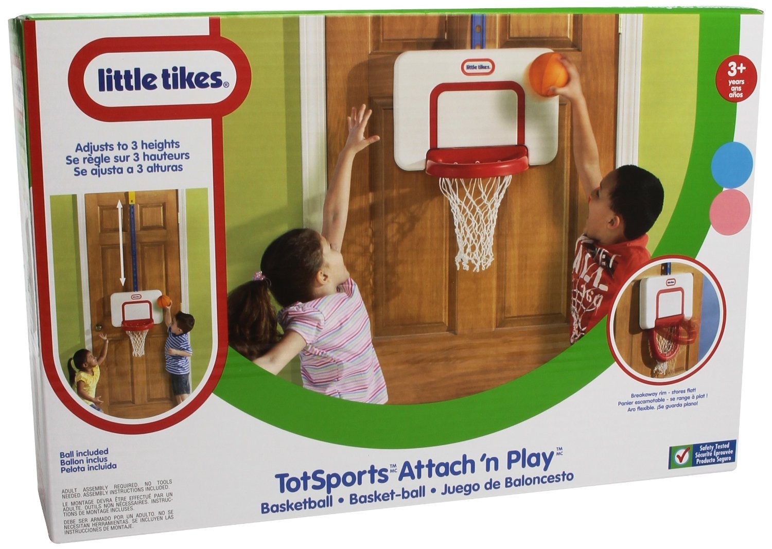 Little Tikes Active Play Attach n Play Canestro Basket Porta