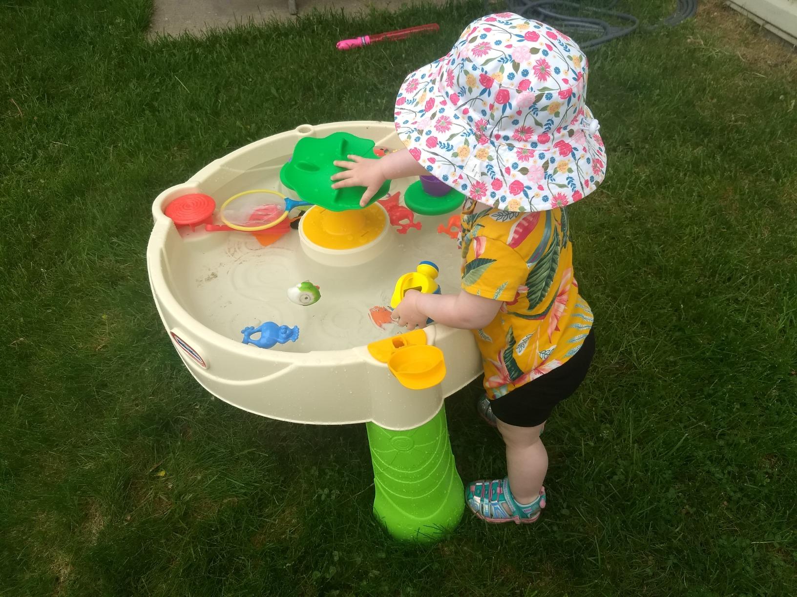 Little Tikes Tavolo Acqua Rana Gioco 7 Litri