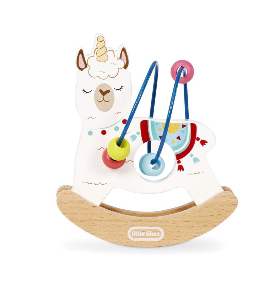 Little Tikes Wooden Critters Unicorno pallottoliere legno 12-24 mesi