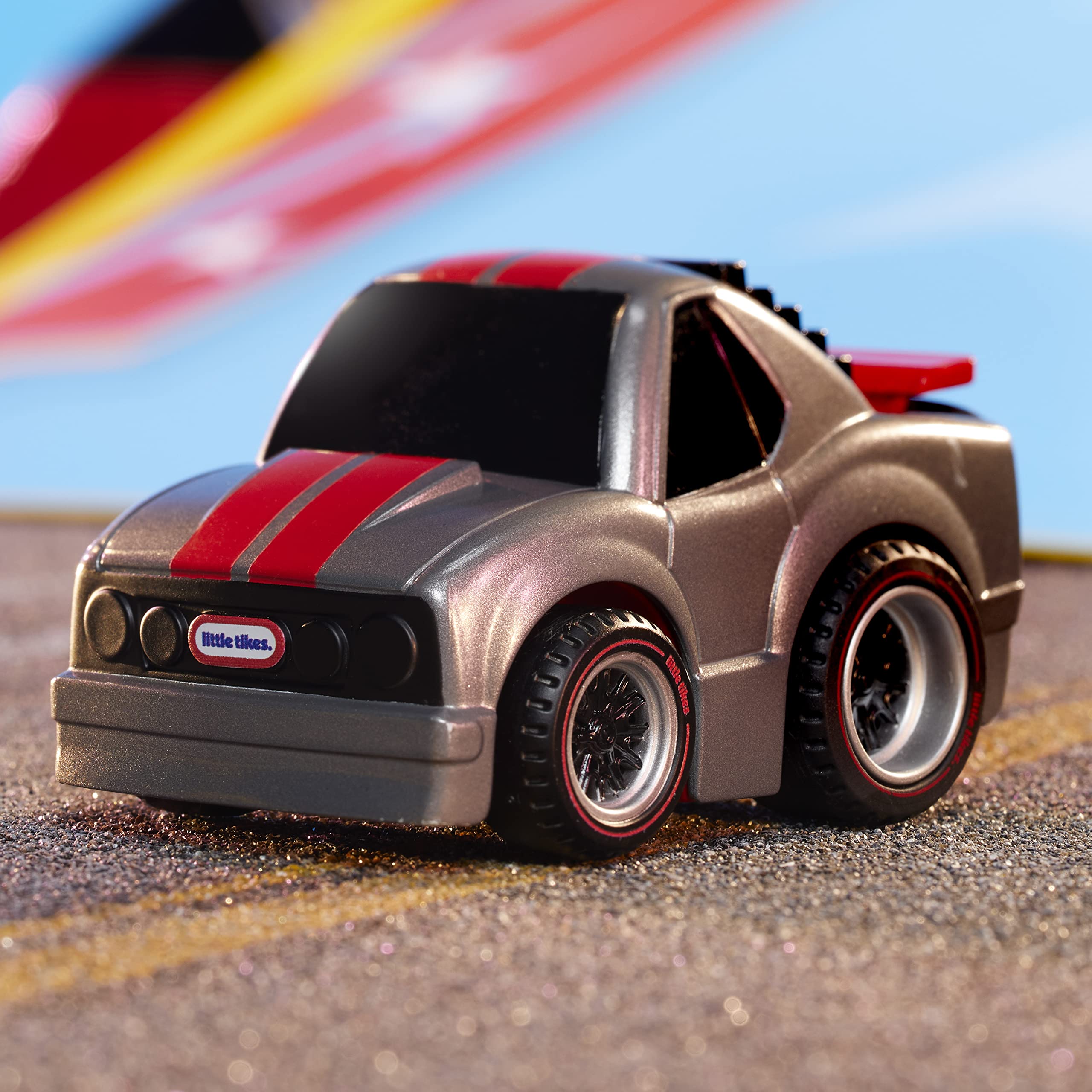Little Tikes Crazy Fast Playset 4-in-1 con Auto
