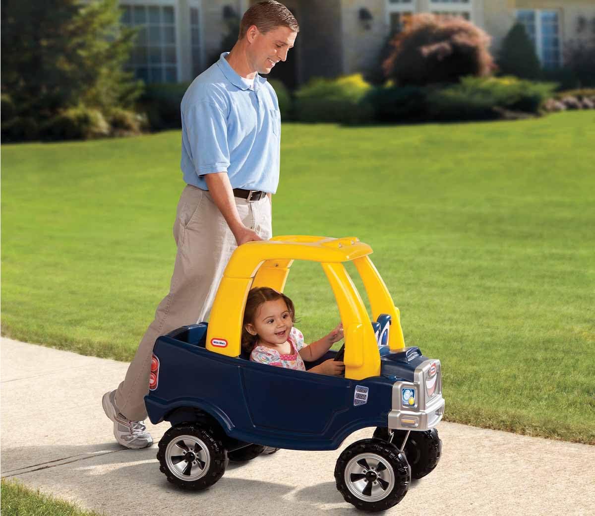 Little Tikes Cozy Truck Cavalcabile Blu 18 Mesi-5 Anni Clacson