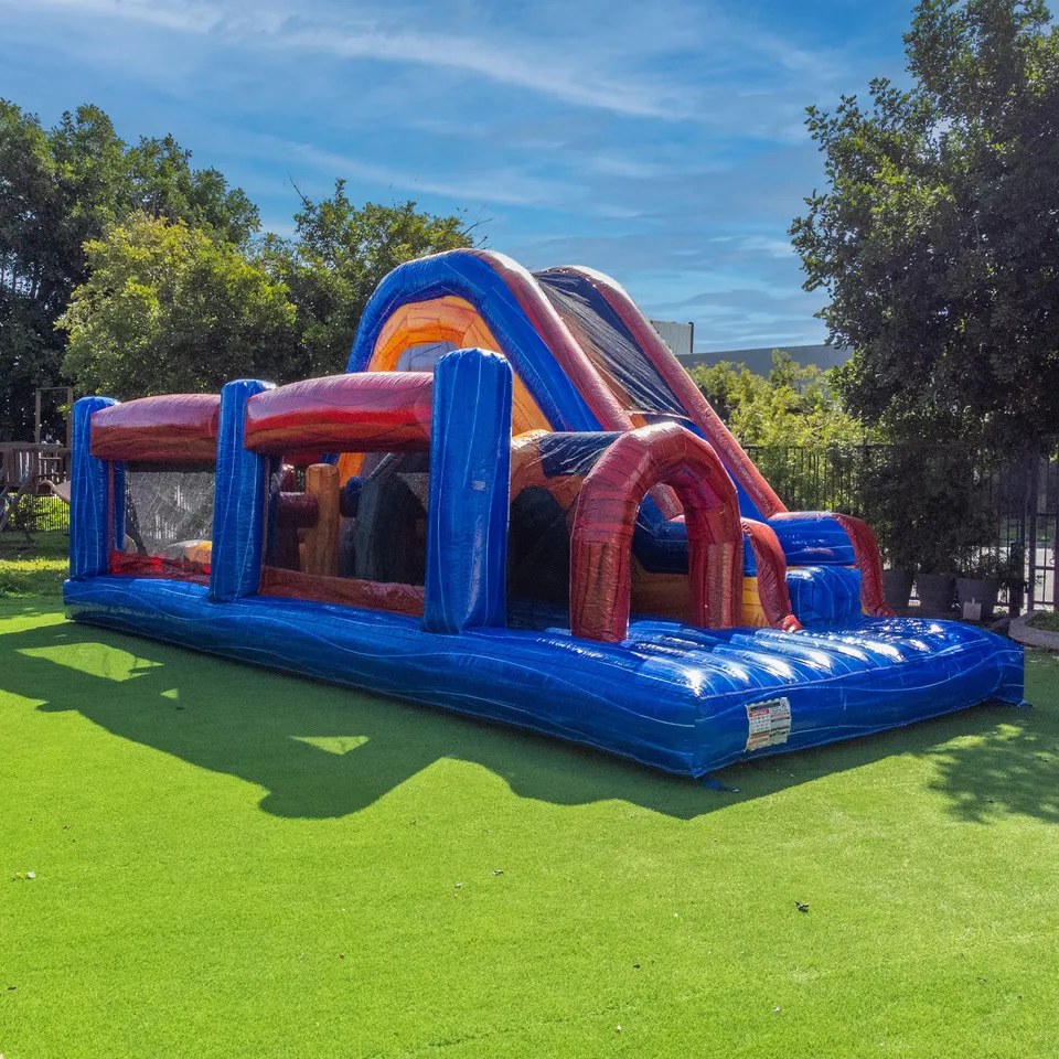 XJUMP Obstacle Courses X-O30R Retro percorso gonfiabile 30FT