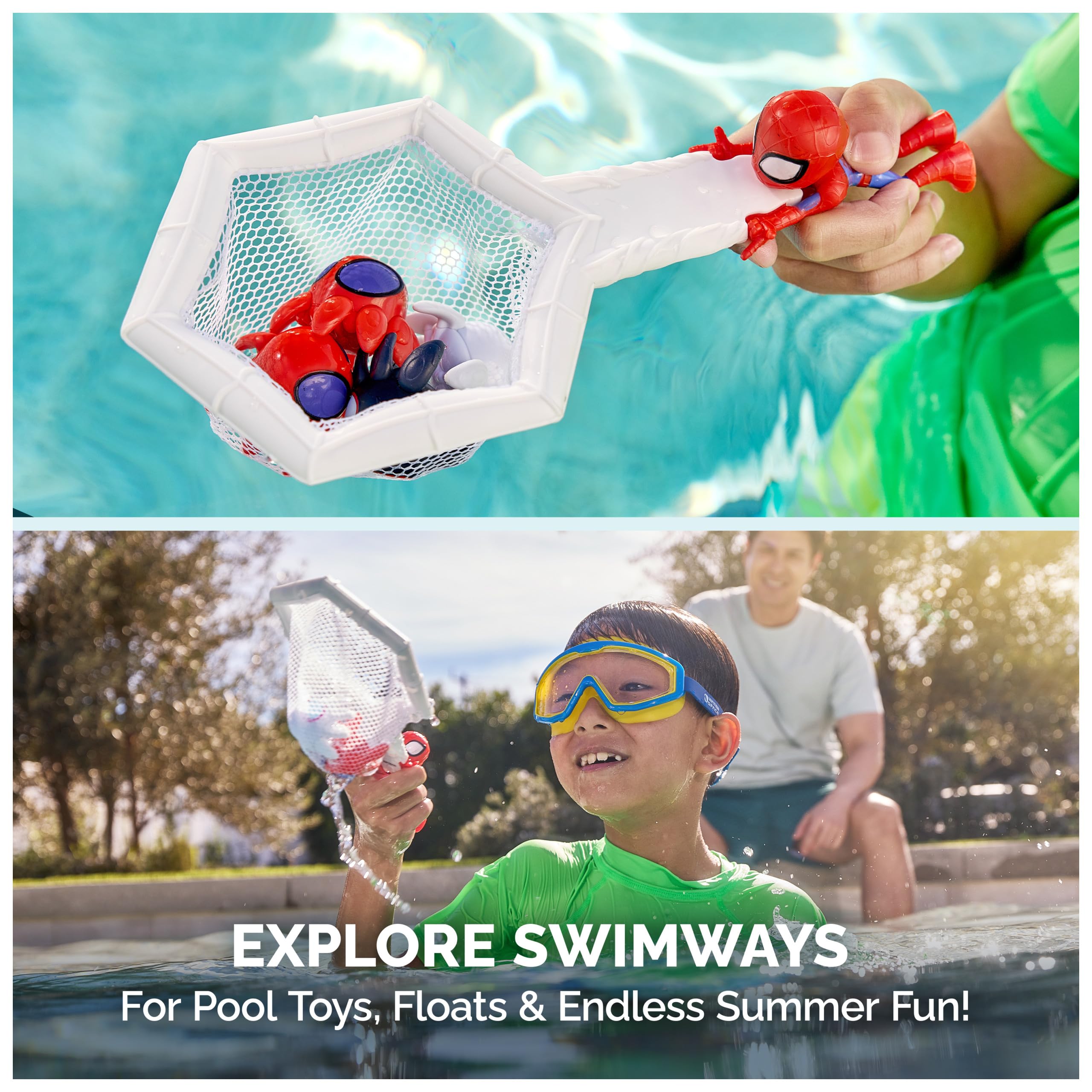 Swimways Water Sports AquaSlam gioco piscina galleggiante bambini