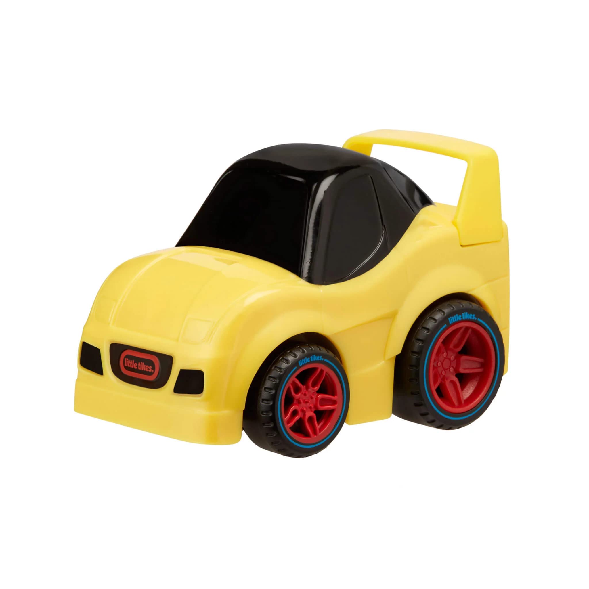 Little Tikes Crazy Fast Cars Serie 5 macchinina corsa gialla 15 m