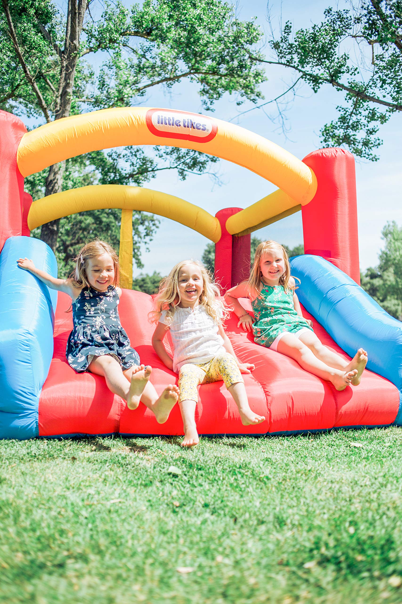 Little Tikes 173370E4 Parco Giochi Gonfiabile Scivolo 3 Bambini