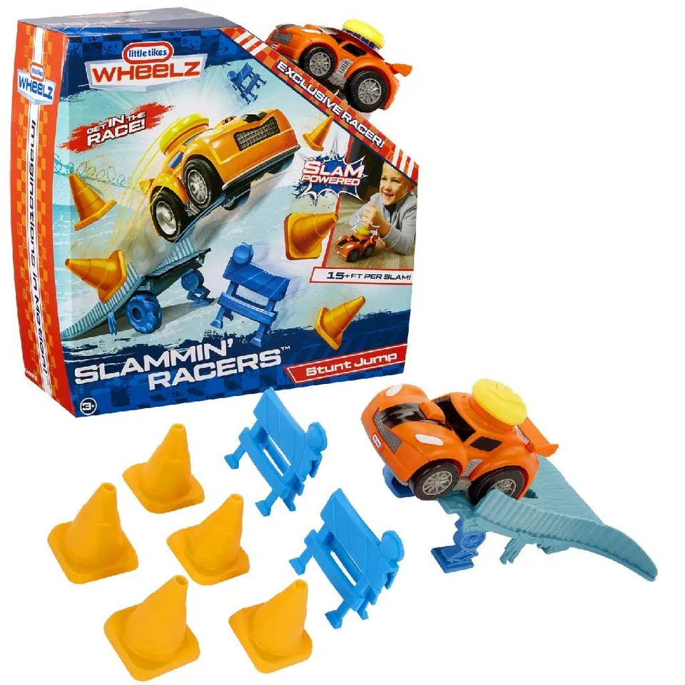 Little Tikes Slammin Racers Stunt Jump macchinina con rampa