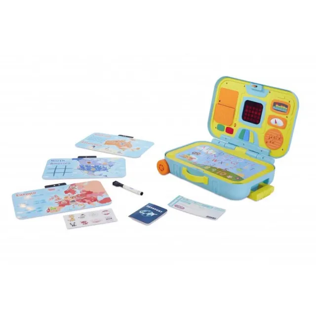 Little Tikes Preschool Learn Play valigetta apprendimento 2 anni mappe