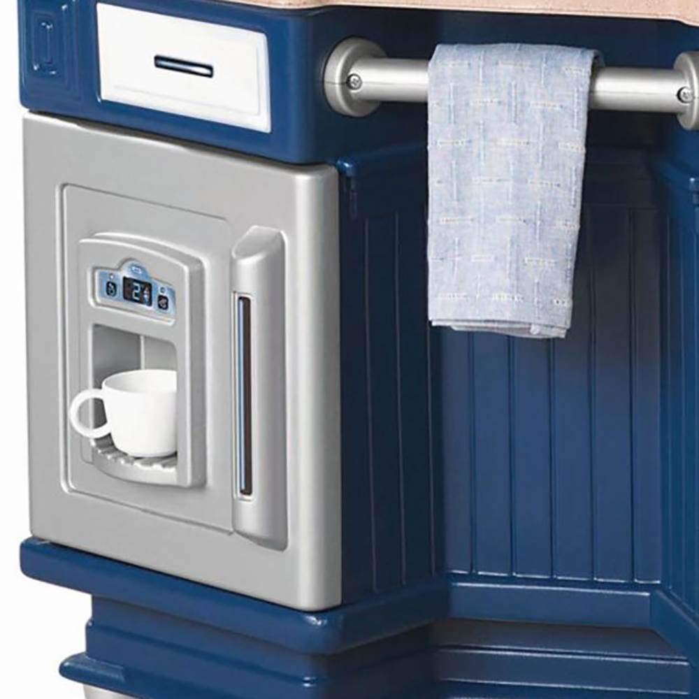 Little Tikes Pretend Play Cucina Super Chef Blu Beige 3-6 Anni