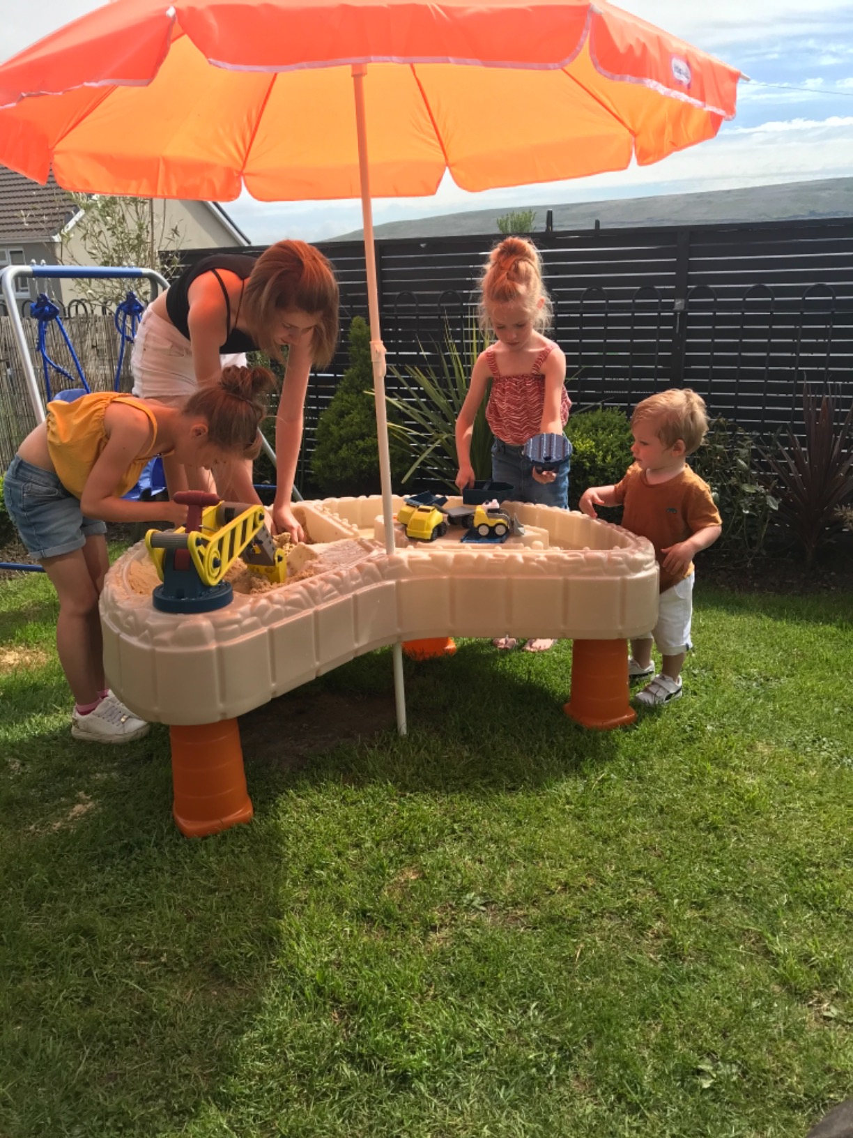 Little Tikes 401N tavolo sabbia e acqua gioco con gru