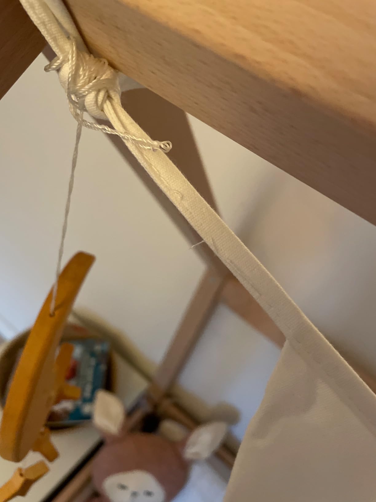 LIONHERZ Zubehör Ghirlanda Bandierine Cotone 2,50 m Crema