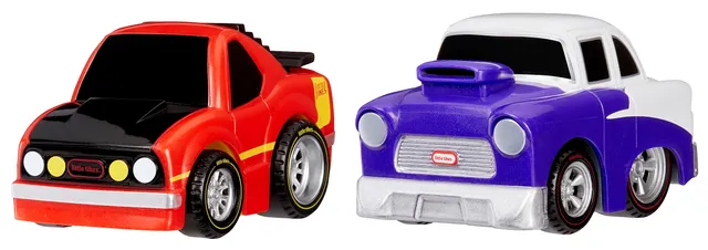 Little Tikes Crazy Fast Cars 2 Pack Series 4 macchinine Muscle Movers