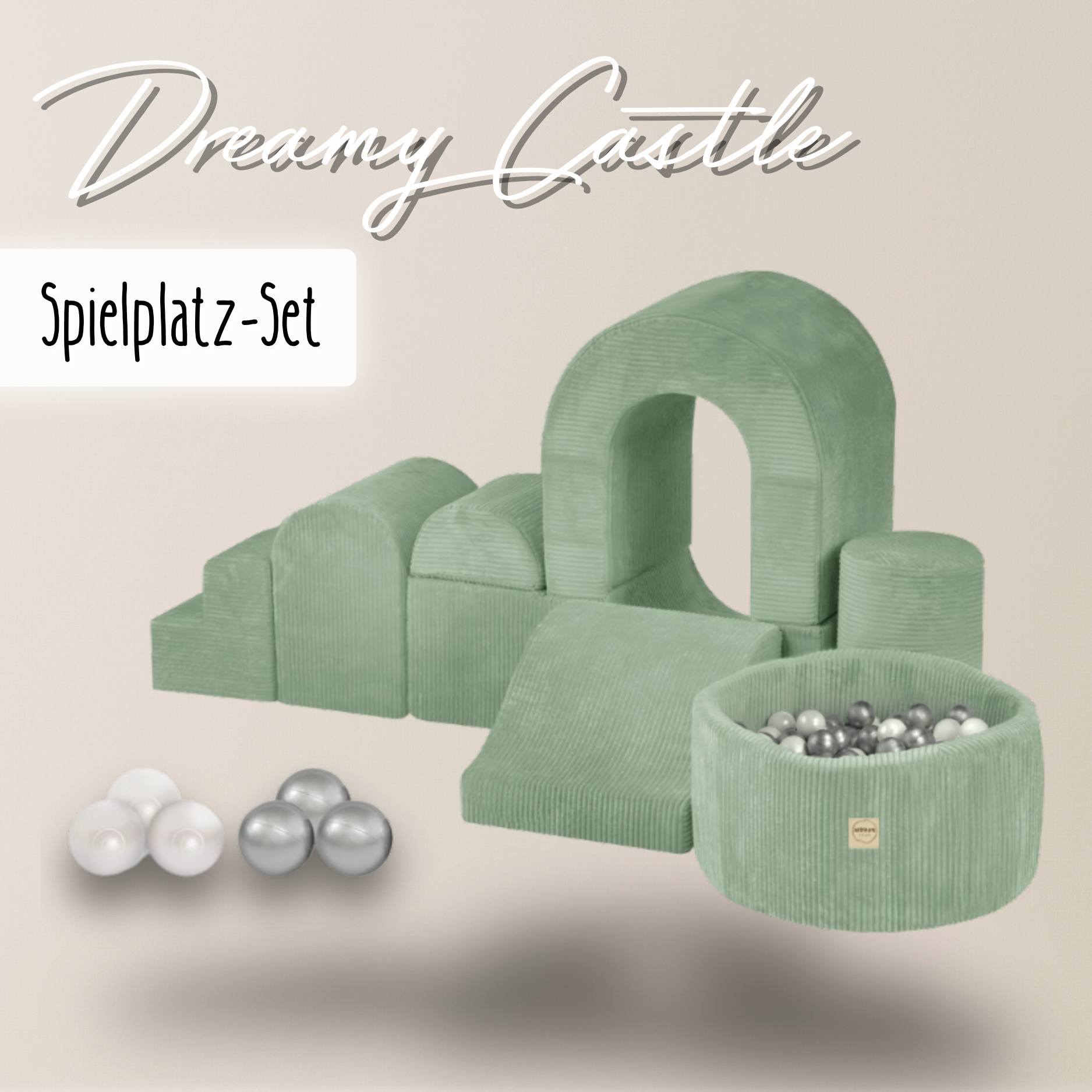 Lionherz Dreamy Castle parco giochi piscina 150 palline