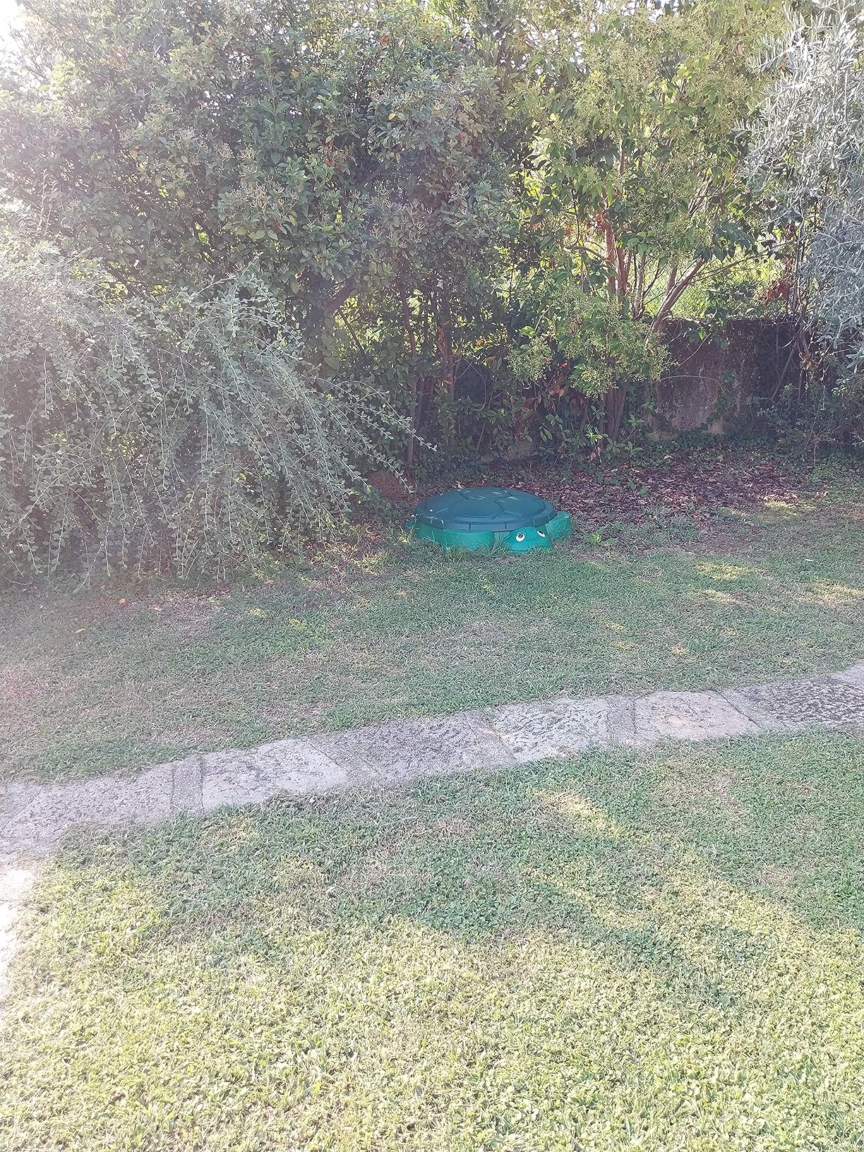 Little Tikes Tartaruga sabbiera giardino con coperchio