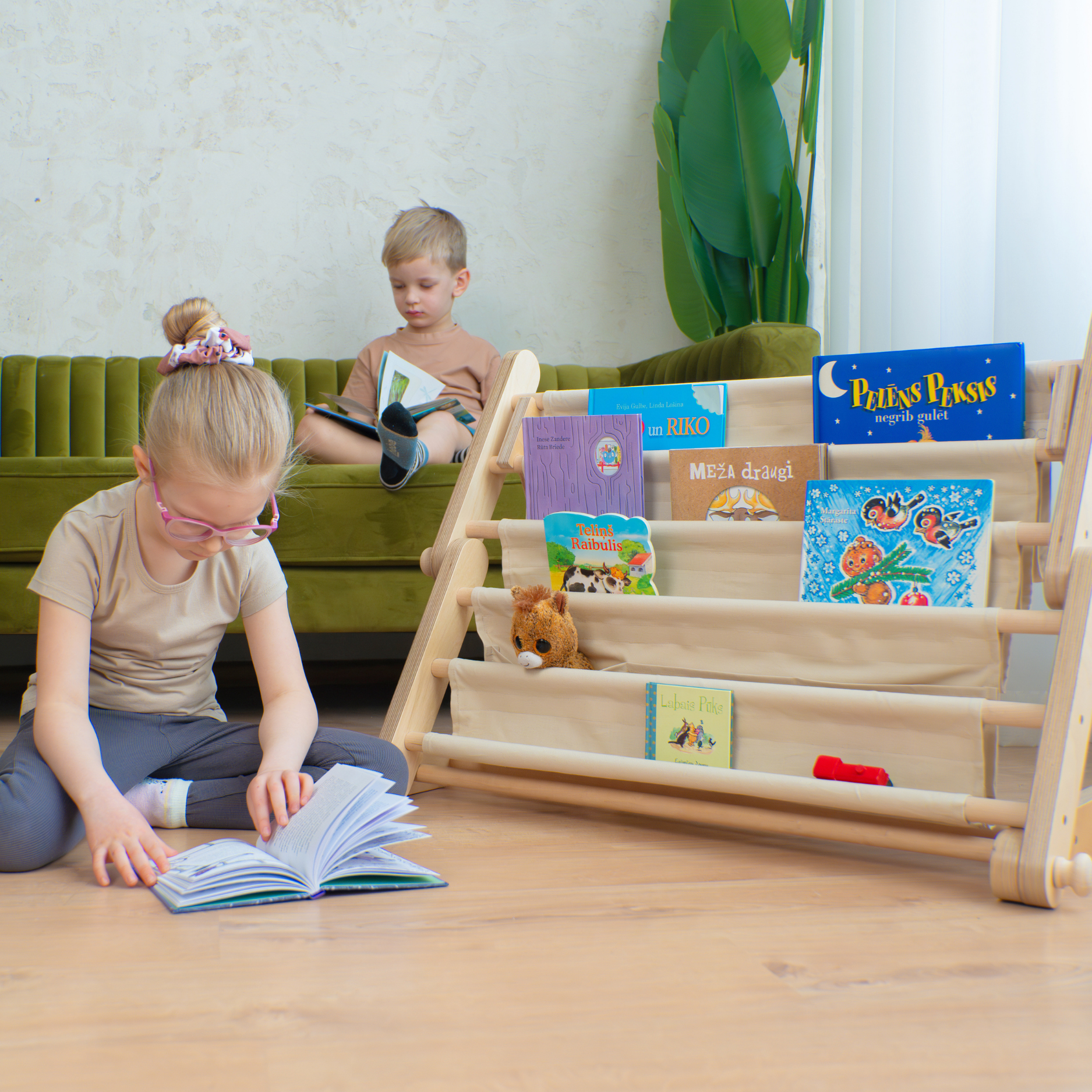 LIONHERZ MOPITRI FIPITRI libreria montessori in cotone