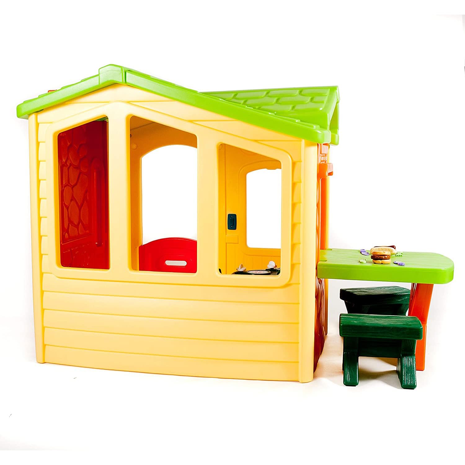 Little Tikes Picnic Casetta Gioco Giardino 20 Accessori Fantasia