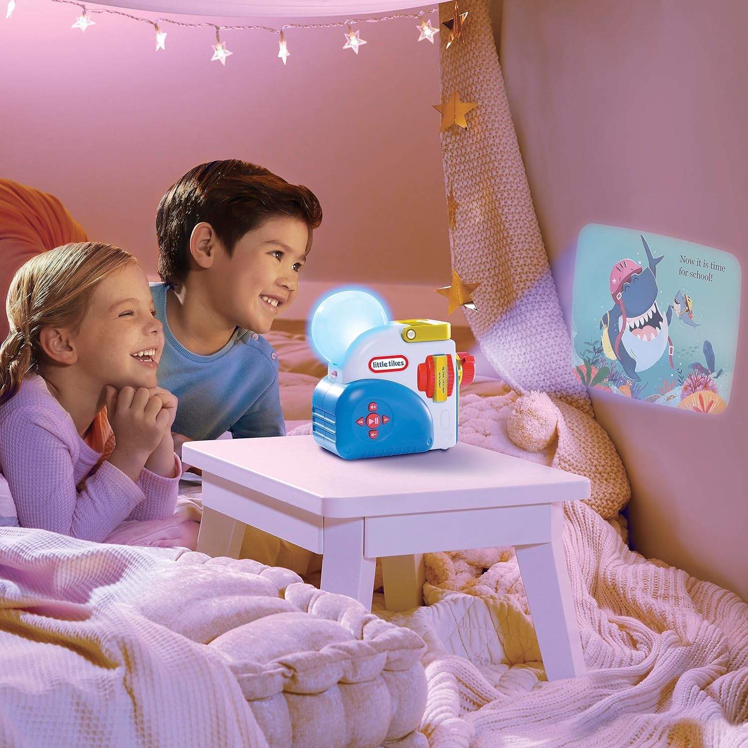 Little Tikes Story Dream Machine Grande Squalo Fiabe 3 Libri