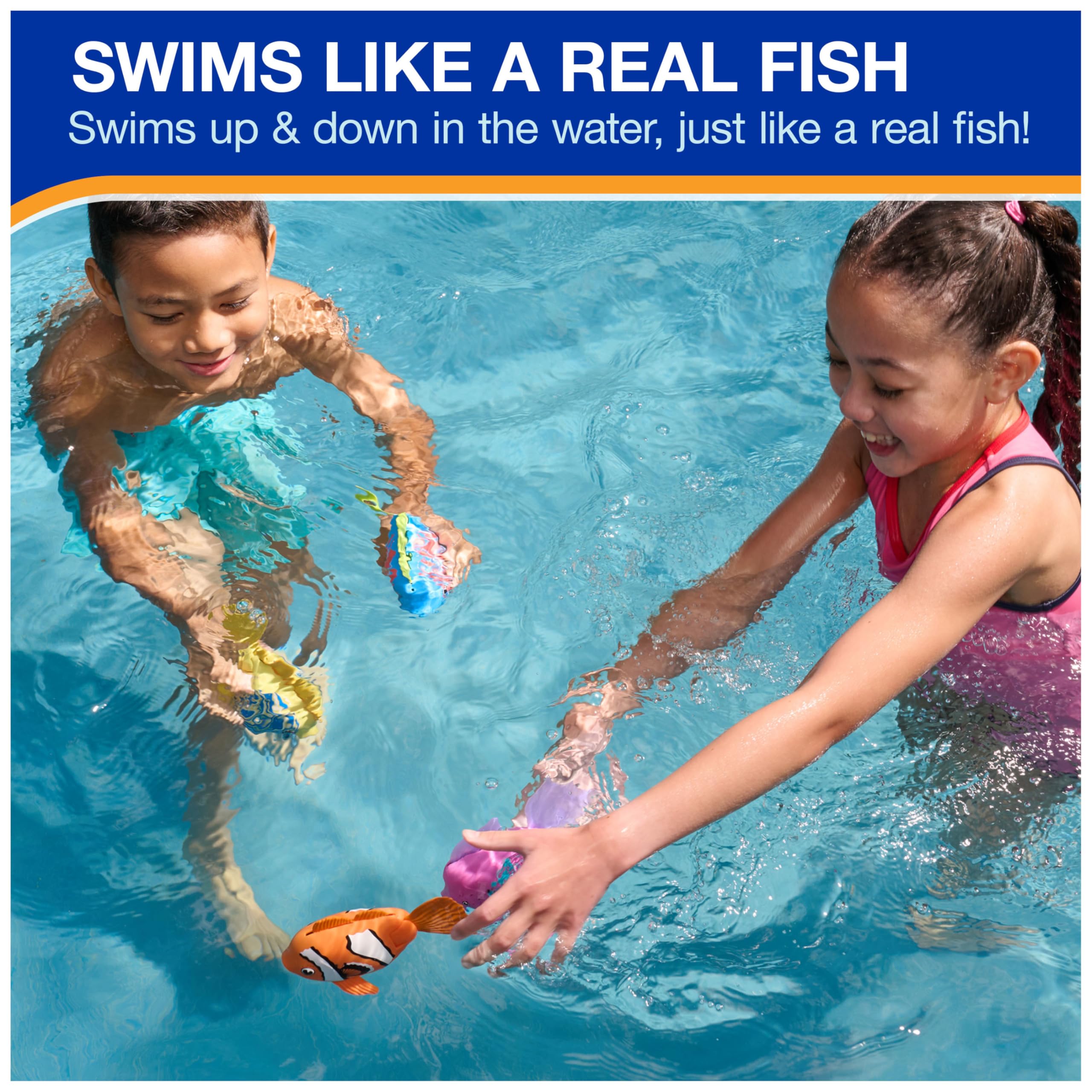 SwimWays Rainbow Reef pesce giocattolo piscina tonno